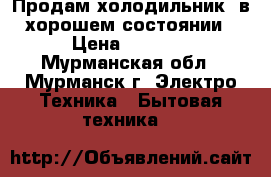 Продам холодильник, в хорошем состоянии › Цена ­ 2 500 - Мурманская обл., Мурманск г. Электро-Техника » Бытовая техника   